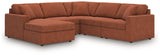 Modmax Spice 5-Piece Sectional with Chaise