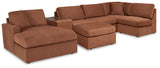 Modmax Spice 6-Piece Sectional with Ottoman