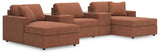 Modmax Spice Nuvella® 5-Piece Pit Sectional