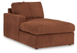 Modmax Spice Nuvella® 8-Piece Sectional with Audio System and Chaise