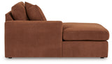 Modmax Spice Performance Fabric,Next-Gen Nuvella™ 5-Piece Sectional with Chaise