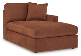 Modmax Spice Nuvella® 5-Piece Double Chaise with Audio Consoles