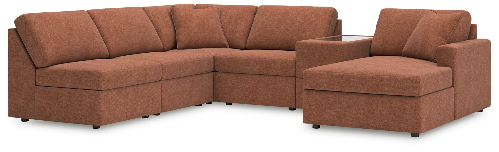 Modmax Spice Nuvella® 6-Piece Sectional with Chaise
