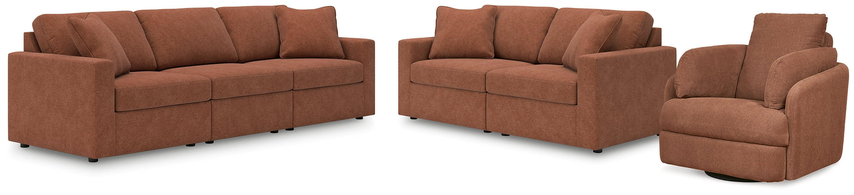 Pillar Spice Peak Sofa, Loveseat and Recliner