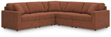 Modmax Spice Performance Fabric,Next-Gen Nuvella™ 5-Piece Sectional