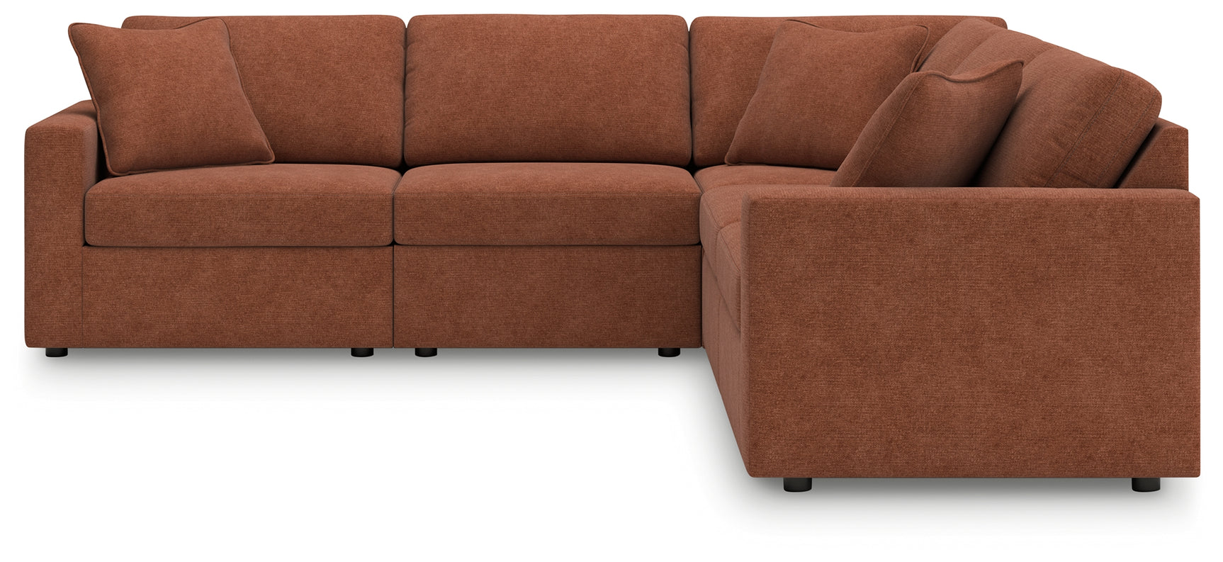 Modmax Spice Performance Fabric,Next-Gen Nuvella™ 5-Piece Sectional