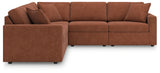 Modmax Spice Performance Fabric,Next-Gen Nuvella™ 5-Piece Sectional