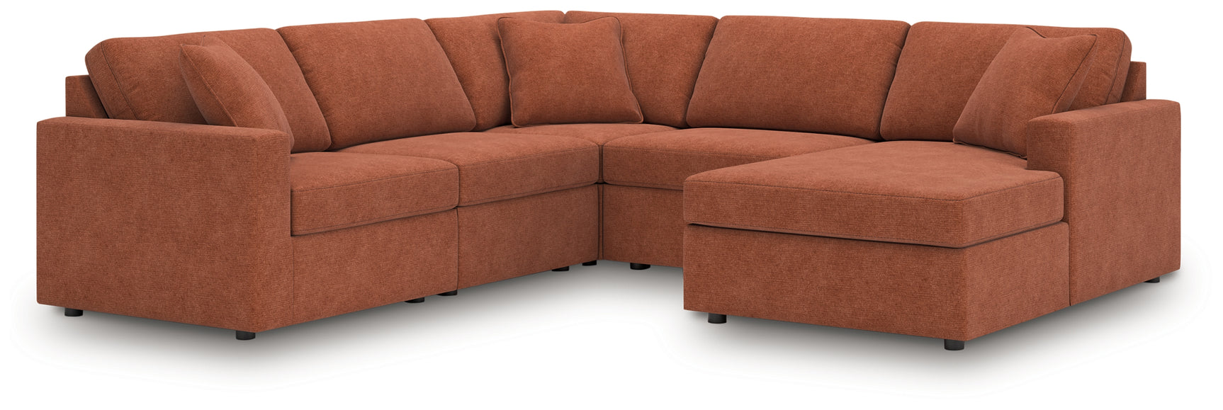 Modmax Spice 5-Piece Sectional with Chaise