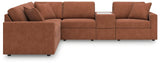 Modmax Spice Performance Fabric,Next-Gen Nuvella™ 6-Piece Sectional