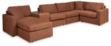 Modmax Spice 6-Piece Sectional with Ottoman