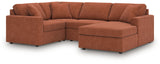 Modmax Spice 4-Piece Sectional with Chaise