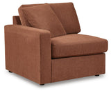 Modmax Spice Performance Fabric,Next-Gen Nuvella™ 6-Piece Sectional with Chaise angled view