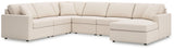 Modmax Oyster Nuvella® 6-Piece Sectional