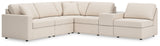 Modmax Oyster Performance Fabric,Next-Gen Nuvella™ 6-Piece Sectional