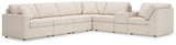 Modmax Oyster Nuvella® 7-Piece Sectional
