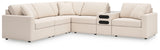Modmax Oyster Nuvella® 6-Piece Sectional