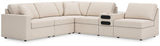 Modmax Oyster Performance Fabric,Next-Gen Nuvella™ 6-Piece Sectional