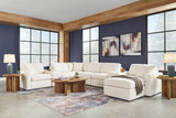 Pillar Oyster Peak 6-Piece Sectional With Ottoman