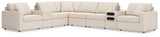 Modmax Oyster Nuvella® 8-Piece Sectional