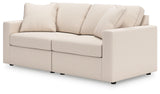 Modmax Oyster Sofa and Loveseat