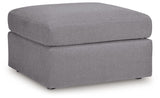 Modmax Granite Performance Fabric,Next-Gen Nuvella™ Oversized Accent Ottoman