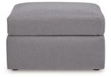 Modmax Granite Performance Fabric,Next-Gen Nuvella™ Oversized Accent Ottoman