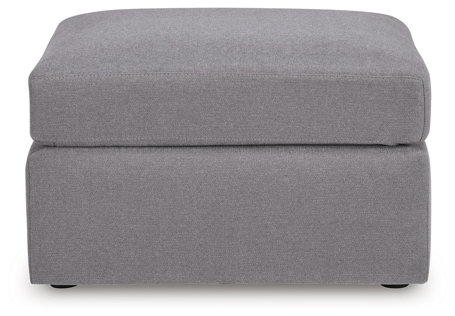 Modmax Granite Performance Fabric,Next-Gen Nuvella™ Oversized Accent Ottoman