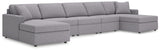 Modmax Granite 5-Piece Double Chaise Sectional