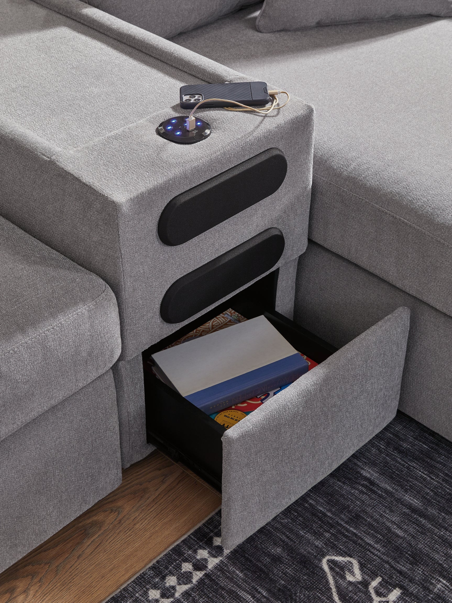 Modmax Granite 8-Piece Sectional