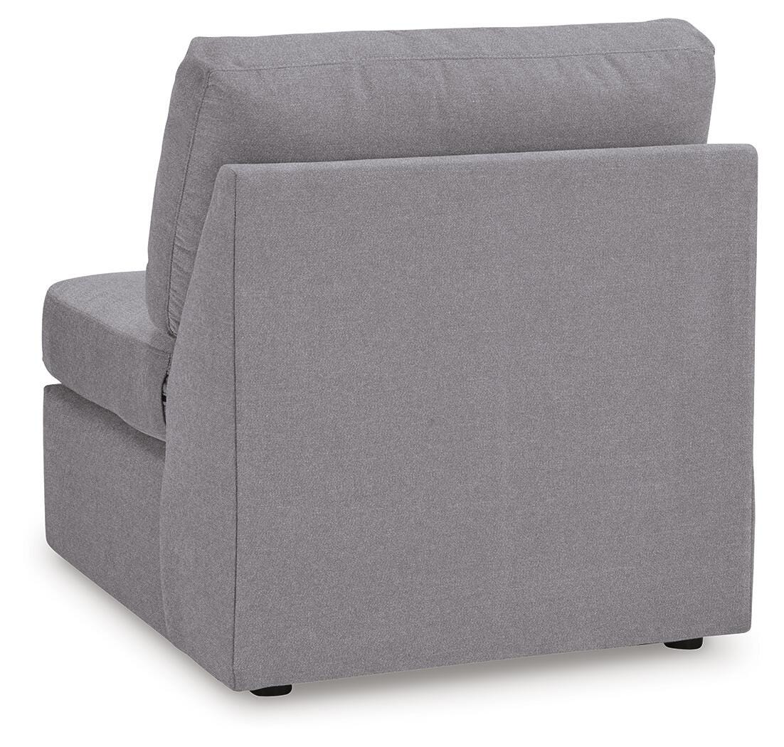 Modmax Granite Performance Fabric,Next-Gen Nuvella™ 4-Piece Sectional with Chaise view 10