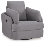 Modmax Granite Performance Fabric,Next-Gen Nuvella™ Swivel Glider Chair