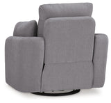 Modmax Granite Performance Fabric,Next-Gen Nuvella™ Swivel Glider Chair