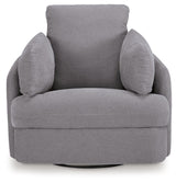 Modmax Granite Performance Fabric,Next-Gen Nuvella™ Swivel Glider Chair