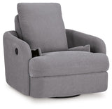Modmax Granite Performance Fabric,Next-Gen Nuvella™ Swivel Glider Chair