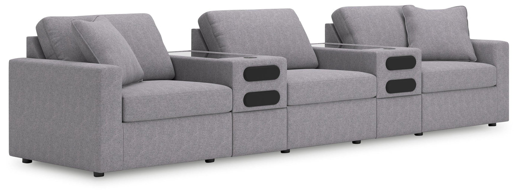 Modmax Granite Performance Fabric,Next-Gen Nuvella™ 5-Piece Sectional