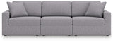 Modmax Granite Performance Fabric,Next-Gen Nuvella™ 3-Piece Sectional
