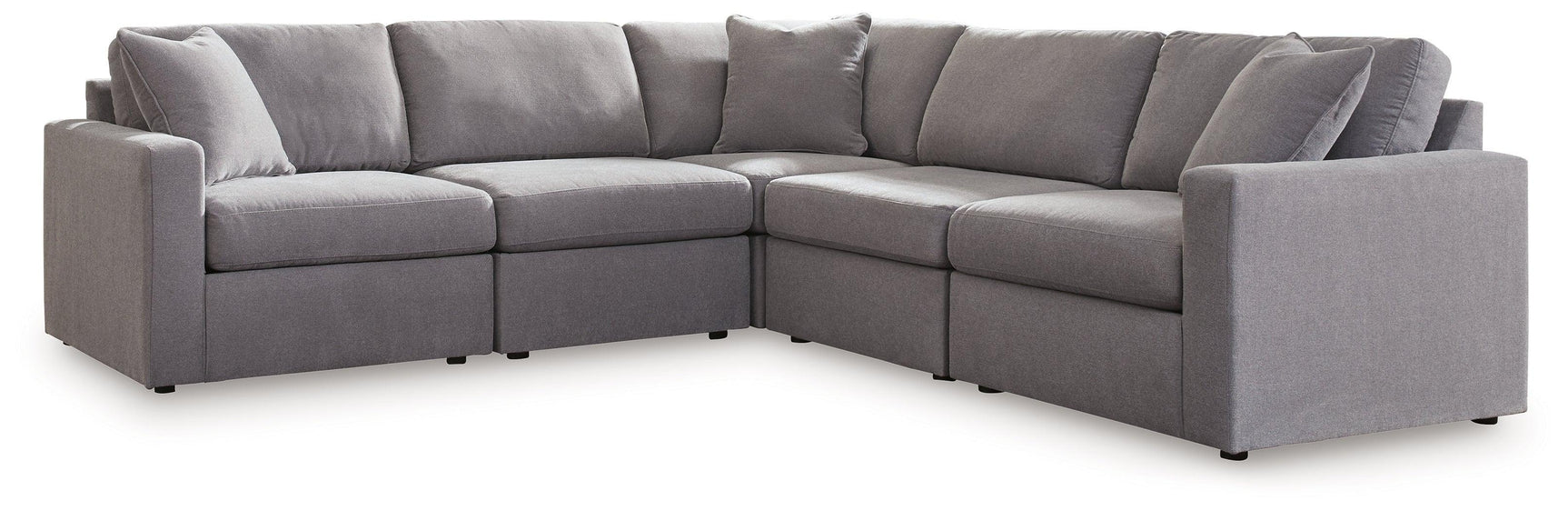 Modmax Granite Performance Fabric,Next-Gen Nuvella™ 5-Piece Sectional