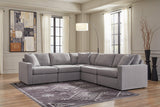 Modmax Granite Performance Fabric,Next-Gen Nuvella™ 5-Piece Sectional