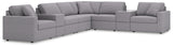 Modmax Granite Performance Fabric,Next-Gen Nuvella™ 8-Piece Sectional