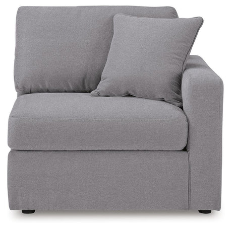 Modmax Granite Performance Fabric,Next-Gen Nuvella™ 4-Piece Sectional with Chaise view 11