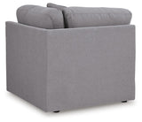 Modmax Granite Performance Fabric,Next-Gen Nuvella™ 4-Piece Sectional with Chaise view 15
