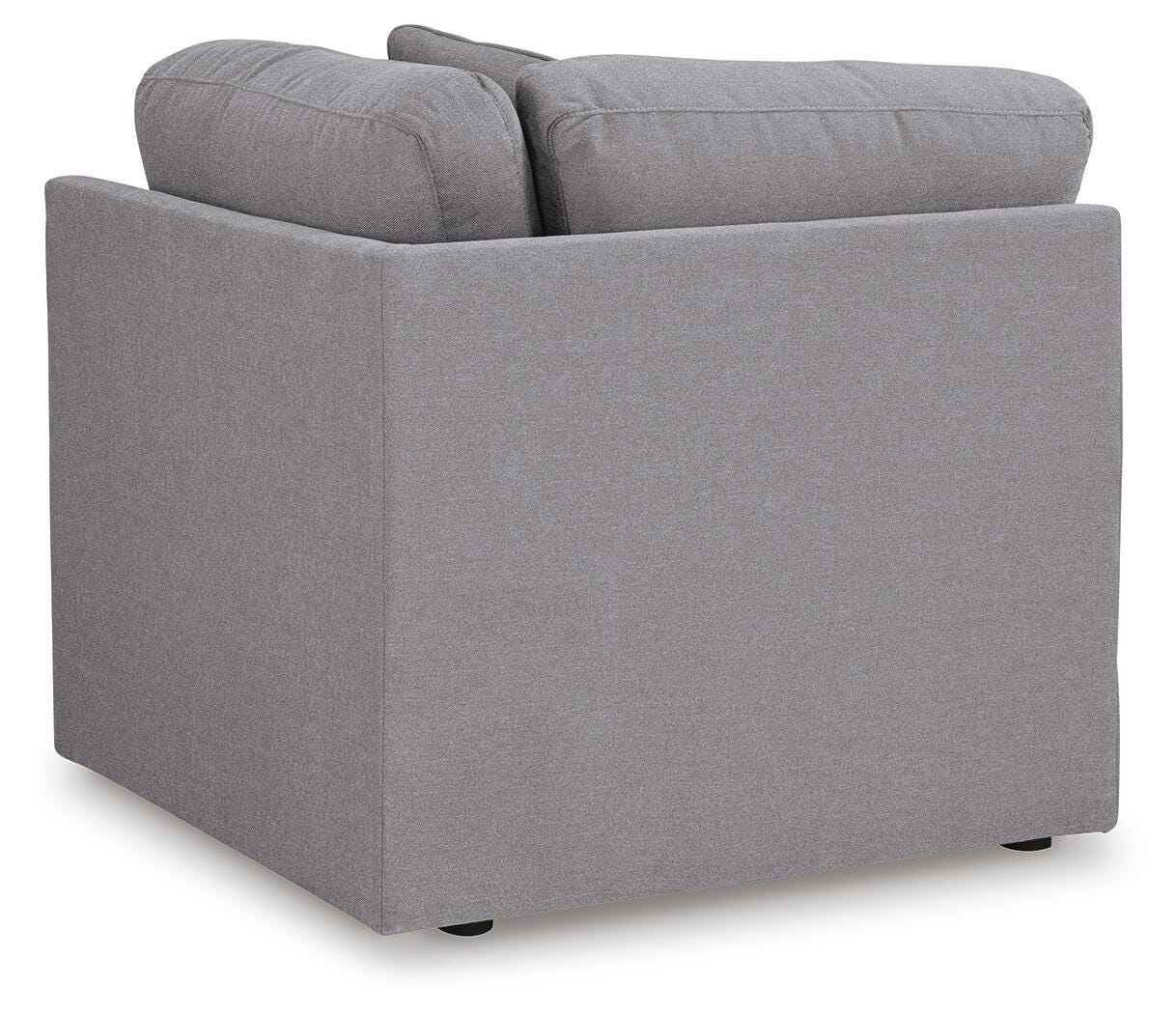 Modmax Granite Performance Fabric,Next-Gen Nuvella™ 4-Piece Sectional with Chaise view 15