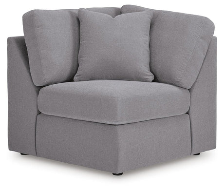 Modmax Granite Performance Fabric,Next-Gen Nuvella™ 6-Piece Sectional with Chaise view 7