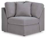 Modmax Granite Performance Fabric,Next-Gen Nuvella™ 8-Piece Sectional with Chaise