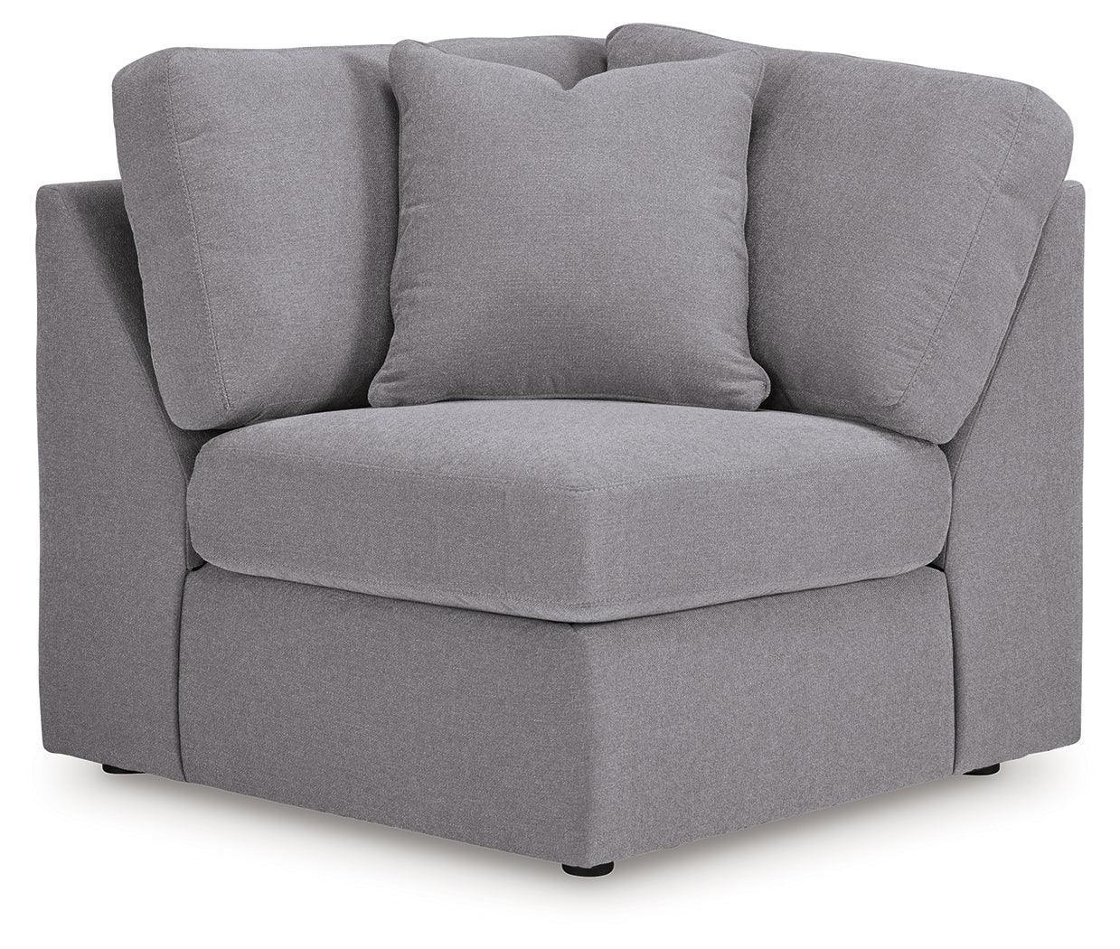 Modmax Granite Performance Fabric,Next-Gen Nuvella™ 8-Piece Sectional with Chaise