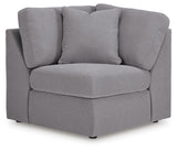 Modmax Granite Performance Fabric,Next-Gen Nuvella™ 4-Piece Sectional with Chaise view 14