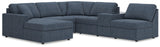 Modmax Ink Nuvella® 6-Piece Sectional with Chaise