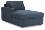 Modmax Ink Performance Fabric,Next-Gen Nuvella™ 8-Piece Sectional with Chaise