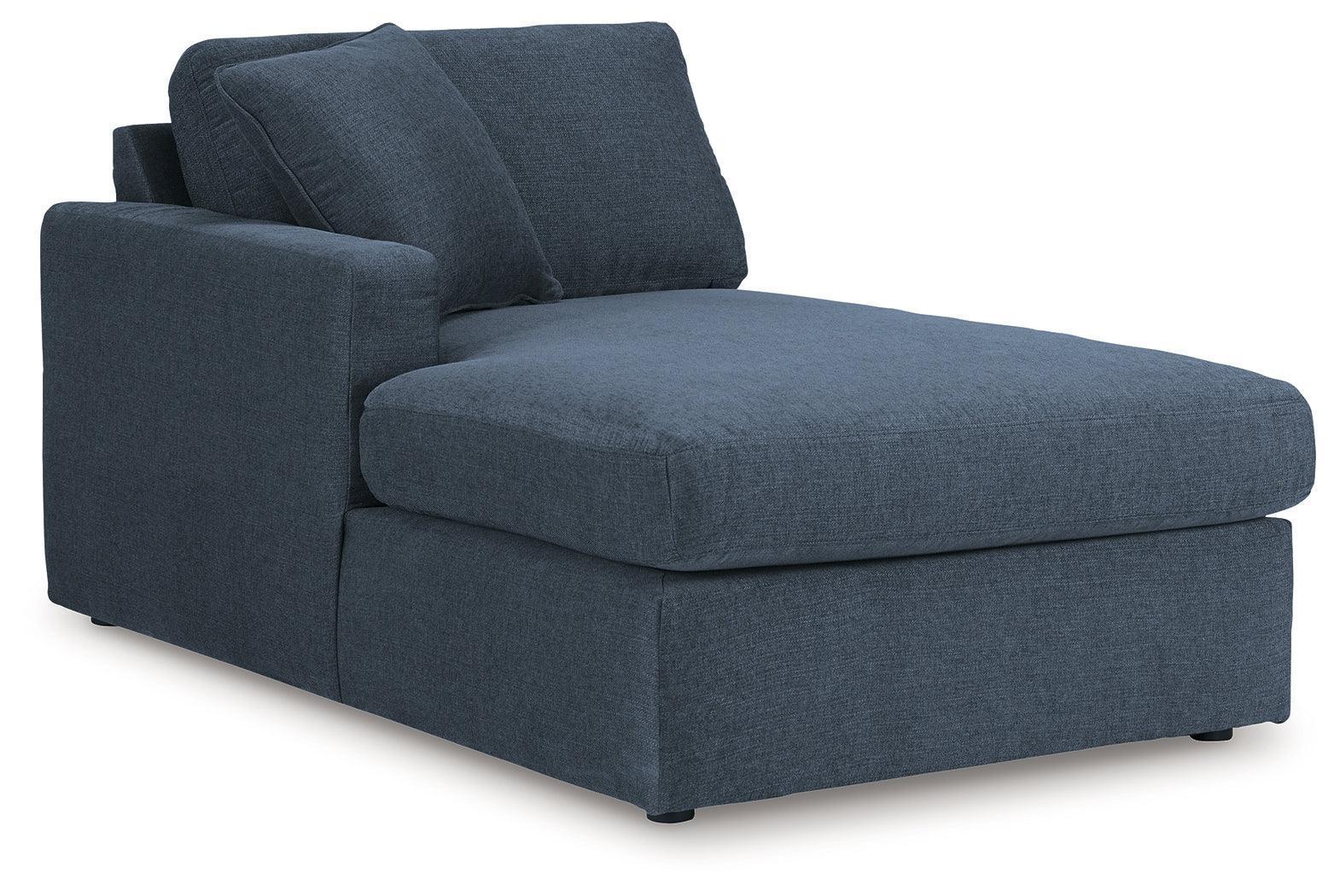 Modmax Ink Performance Fabric,Next-Gen Nuvella™ 8-Piece Sectional with Chaise