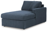 Modmax Ink Performance Fabric,Next-Gen Nuvella™ 8-Piece Sectional with Chaise